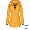 New Winter Women'S Cotton-Padded Jacket Women'S Mid-Length Slim Cotton Jacket Warm Down Jacket
