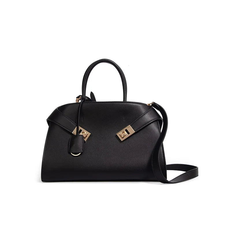 New Leather Handbag Solid Color High Quality Shoulder Bag Fashion Cross-body Bag for Women New Arrival
