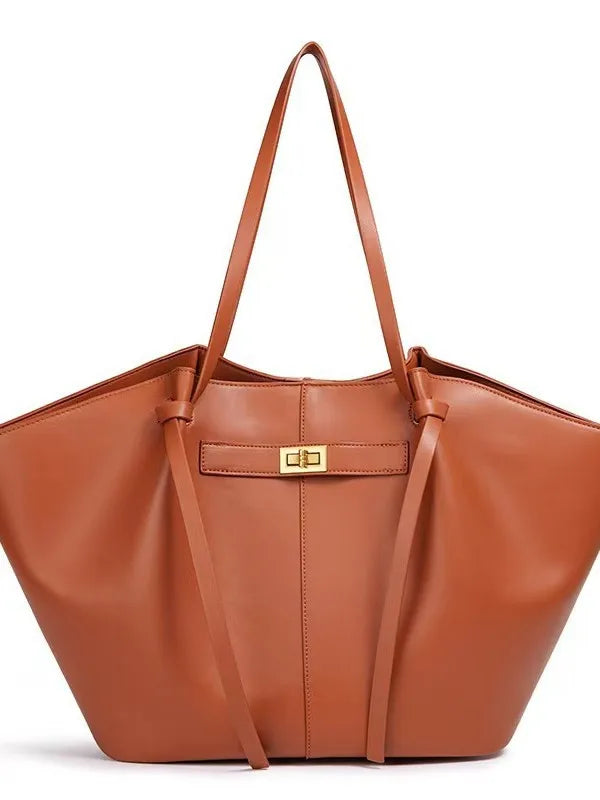 2025 Trendy Korean-style Oversized Tote Bag for Women - Chic Crossbody Work Bag, Simple & Casual Everyday Carry