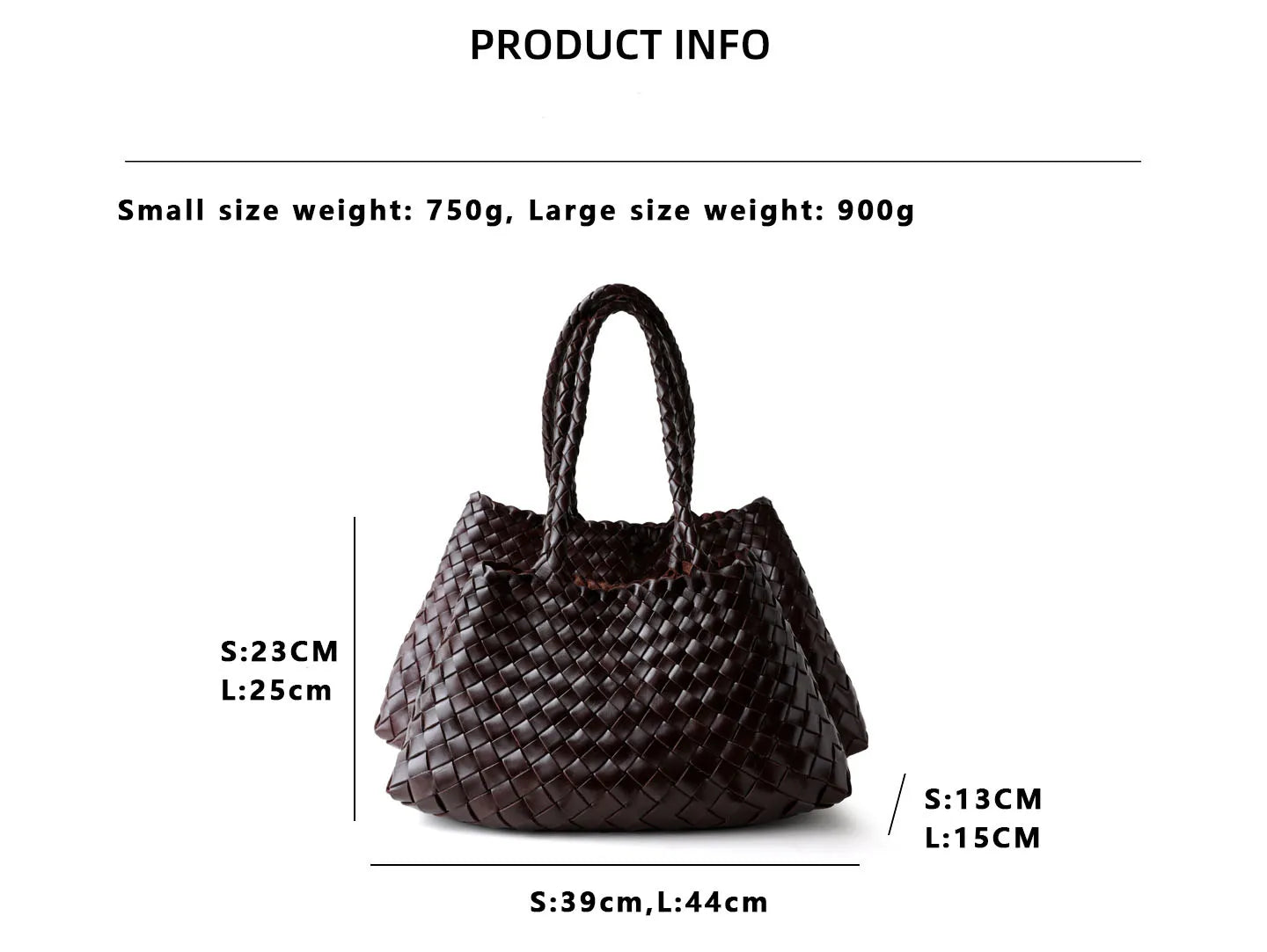 Luxury Tanned Cowhide Genuine Braided Leather Woven Shoulder Bags Large Capacity Soft Hand-woven Women's Bags with Cotton Pouch
