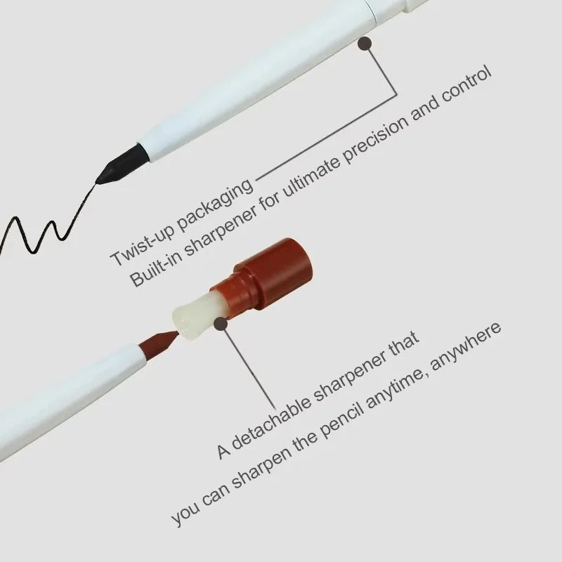 Waterproof Lip Liner Long Lasting Wooden Lipliner Pencil Private Label Matte Lip Liner Make up Wood and Lipstick Set Lip Liner