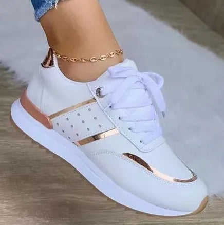 New Spring Design Running Shoes Fashion Woman Casual Platform Shoes