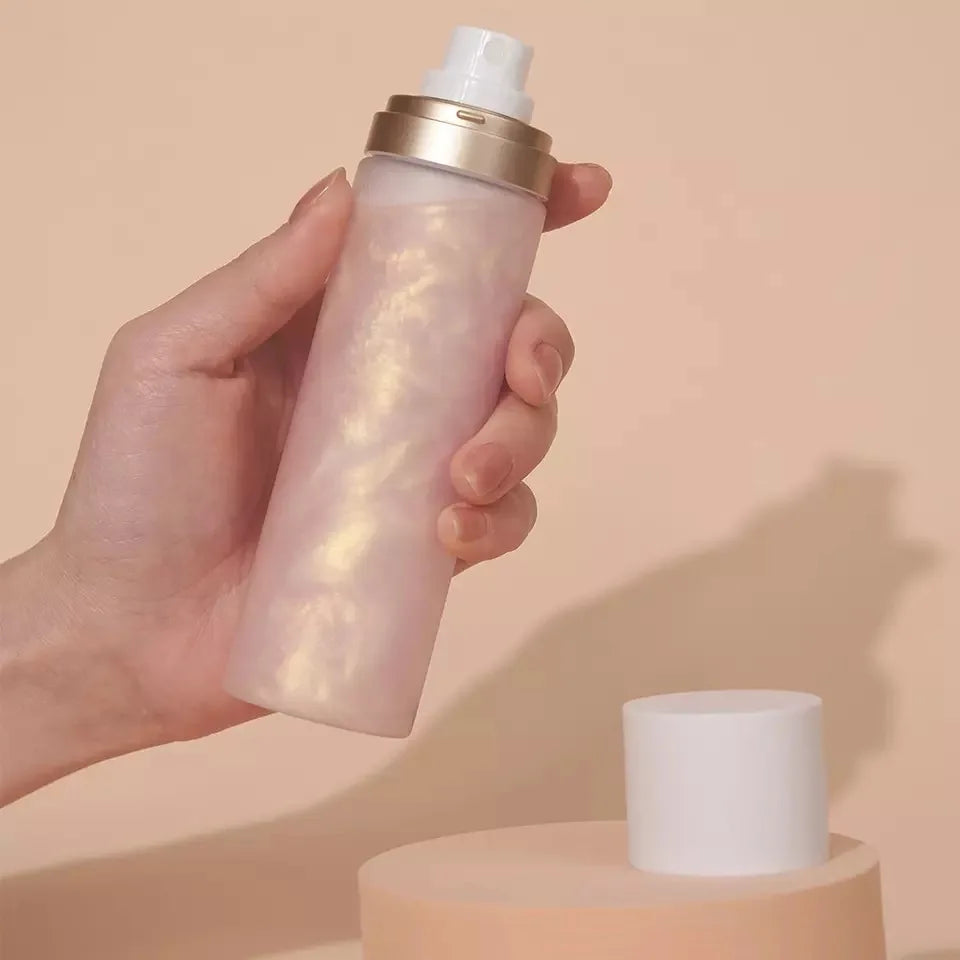 100ML Makeup Setting Spray Shimmer Long Lasting Sweatproof Waterproof Oil-Contol Matte Fixing Makeup Setting Spray