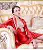 Charmeuse Family Matching Pajamas Sexy Silk Set Night