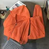 New Hooded Sweatshirt with Thick Velvet and Loose, Casual, Fashionable and Versatile Two Piece Jacket