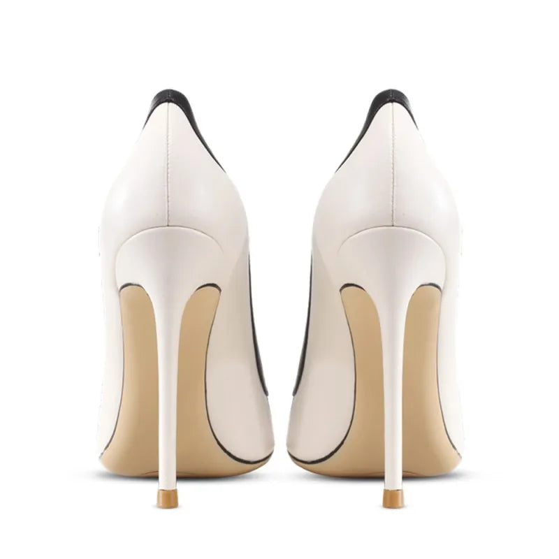 Women Elegant Casual Dress Shoes Pointy Toe Bow Decoration Butterfly Stiletto Heels Pumps