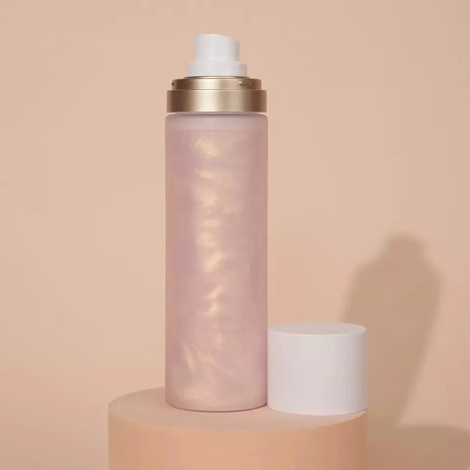 100ML Makeup Setting Spray Shimmer Long Lasting Sweatproof Waterproof Oil-Contol Matte Fixing Makeup Setting Spray
