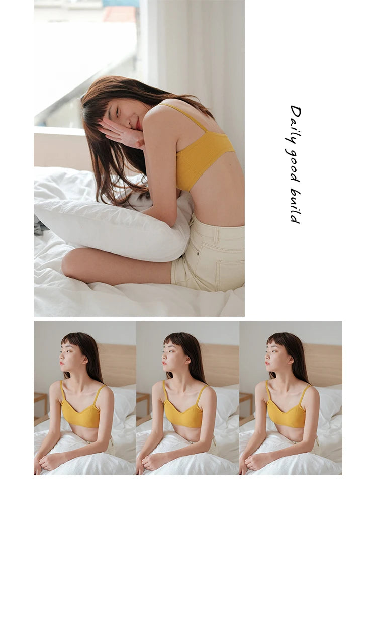 Strapless Tube Tops Women Crop Top Seamless Underwear Back Closure Sexy Lingerie Female Wrap Bra Chest Padded Bandeau Top