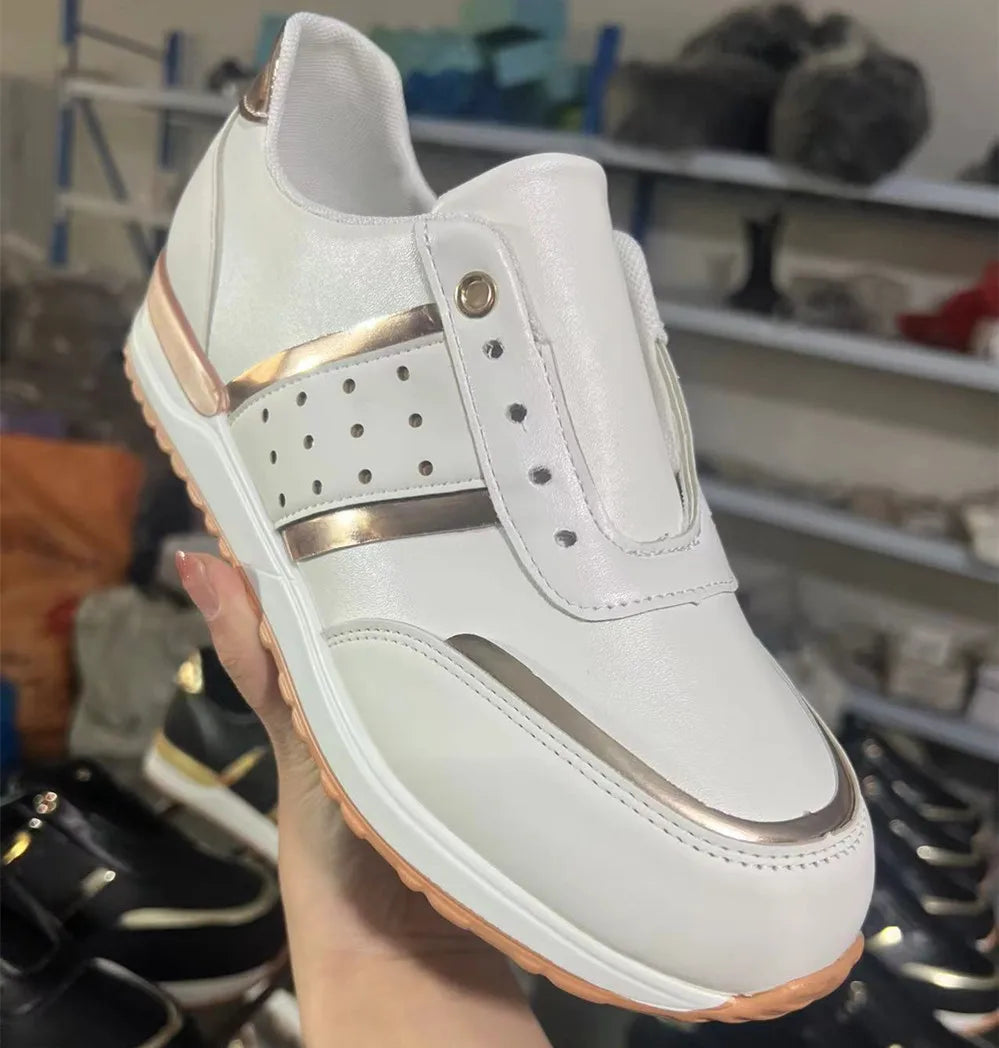 New Spring Design Running Shoes Fashion Woman Casual Platform Shoes