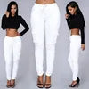 Fall Spring and Summer Pencil Pants Hot Wholesale Women's Pants Overalls Multi-bag Drawstring With Belt Casual Pants