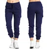 Pants for Girls Fashion Plain Oversize Cargo Pants Women Casual High Elastic Tracksuit Running Joggers Women