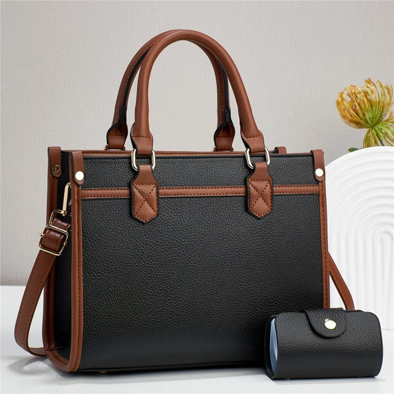 High-quality PU Leather Bag, Classic Large Capacity Fashionable Shoulder Bag, Luxury Handbag for Women