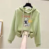 2025 Oversized Hoodie Women Winter Thickened High Quality Hoodies Women Loose Pullover Embroidery Woman Hoodies