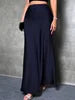 2025 Spring and Summer Hot New Style Silk Satin Skirt High Quality Slim Fit Simple A- Line Women Long Skirt