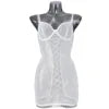 2025 Hot Selling Transparent Women Lingerie See Through Sexy Pajamas Dress