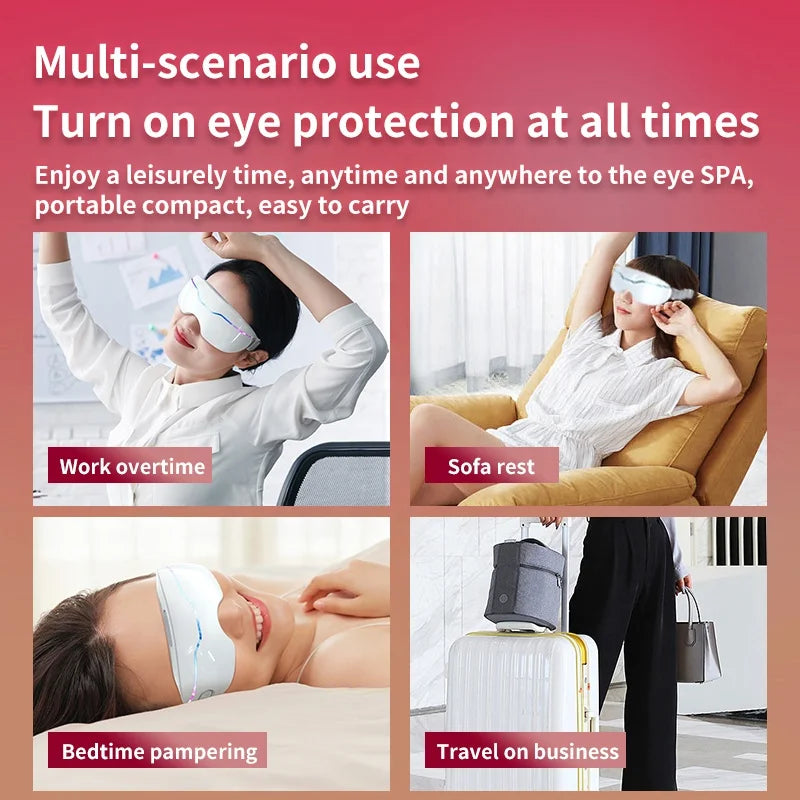 Christmas Gifts Wholesale Hot Selling 2-gear Steam Eye Spray Beauty Machine Relax Eye Fatigue Moisturizing Household Equipment