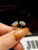 0.5CT Color Moissanite Diamond Unusual Heart Halo Stud Earrings for Women 925 Sterling Silver Wedding Luxury Jewelry