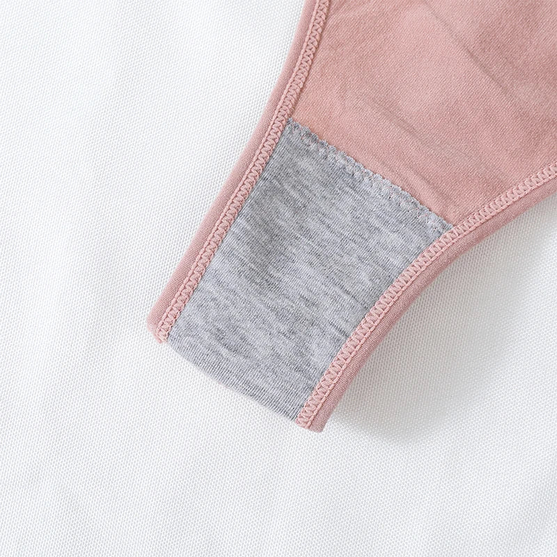 3Pcs/Set Seamless G-string Women Panties Sexy Thongs High Waist Underwear Female Underpants Sports Solid Bottom Sexy Lingerie
