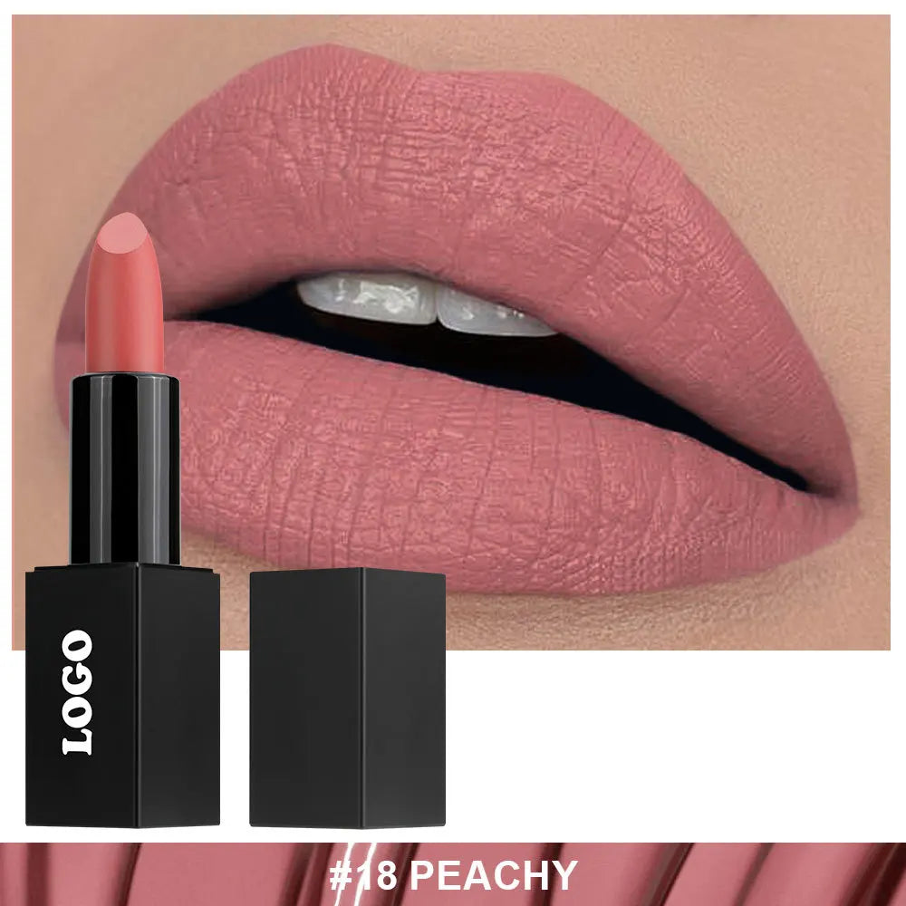 Cosmetic Private Label Fashionable Lady Makeup Creamy Matte Lipstick