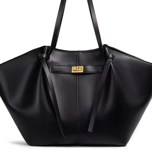 2025 Trendy Korean-style Oversized Tote Bag for Women - Chic Crossbody Work Bag, Simple & Casual Everyday Carry