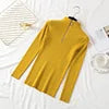 Hot Sale Long Sleeves Women Turtleneck Sweater Autumn Winter High Quality Warm Blouse Slim Women's Solid Color Knitwear Sweater