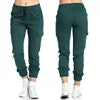 Pants for Girls Fashion Plain Oversize Cargo Pants Women Casual High Elastic Tracksuit Running Joggers Women