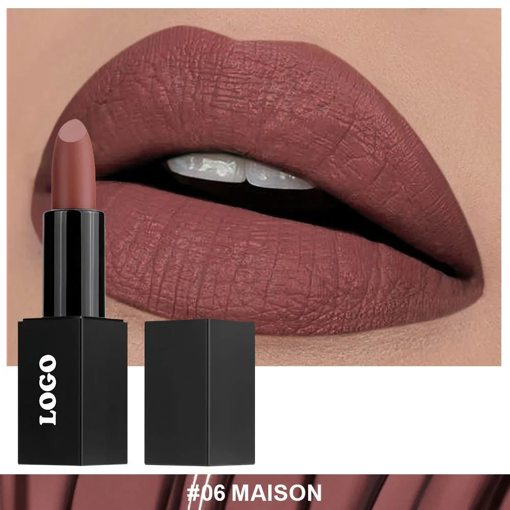 Cosmetic Private Label Fashionable Lady Makeup Creamy Matte Lipstick