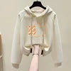 2025 Oversized Hoodie Women Winter Thickened High Quality Hoodies Women Loose Pullover Embroidery Woman Hoodies