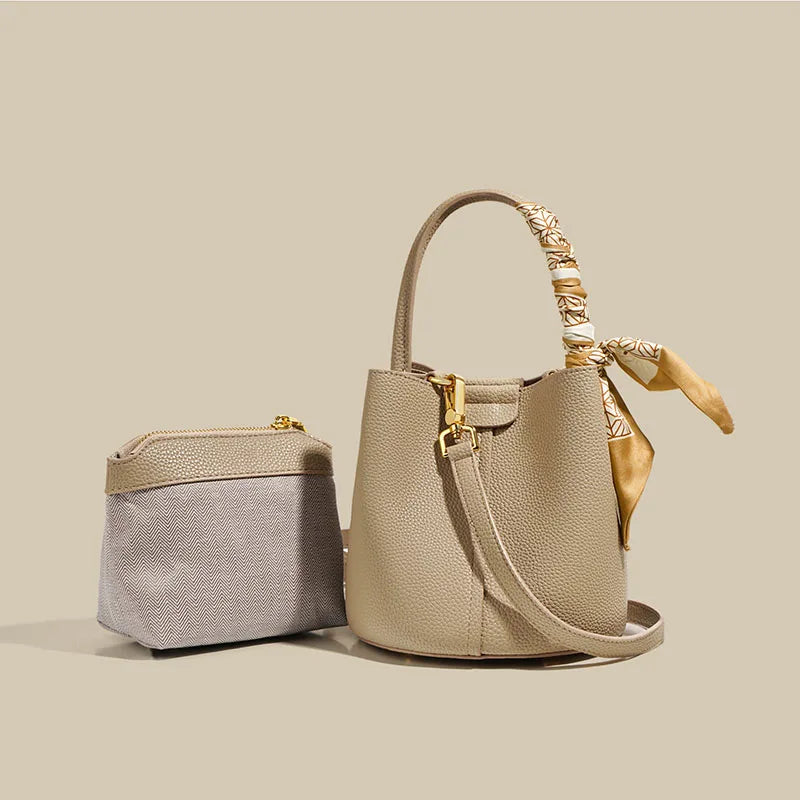 Women's Genuine Leather Large Designer Handbag Ladies Shoulder Bags for Shopping Handbags