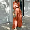 2025 European and American Women's Clothing New Style Temperament Commuting Trend Shirt Fashion Set Women's Two-piece Set