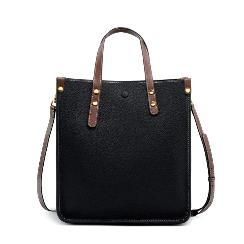 2026 Customized Genuine Leather Large Capacity Luxury Designer Tote Ladies Women's Handbags Fashionable