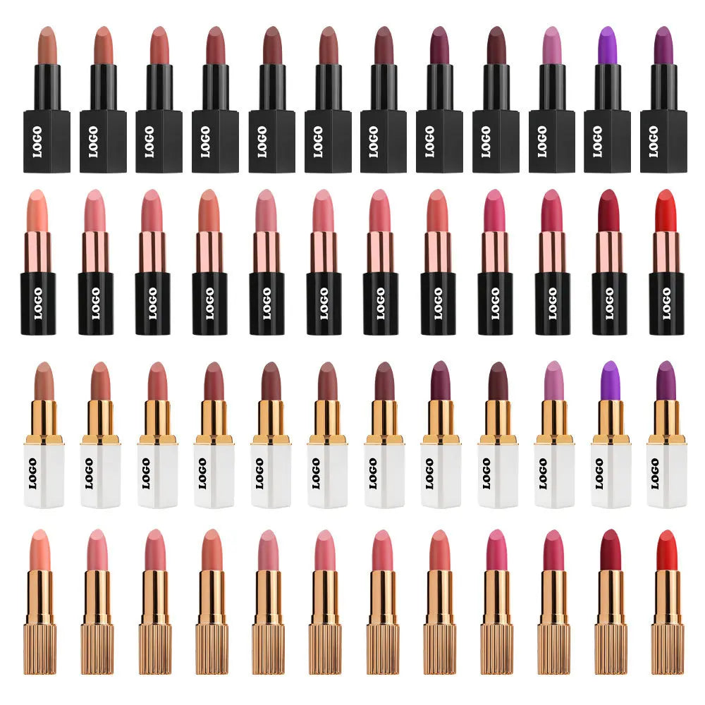 Cosmetic Private Label Fashionable Lady Makeup Creamy Matte Lipstick