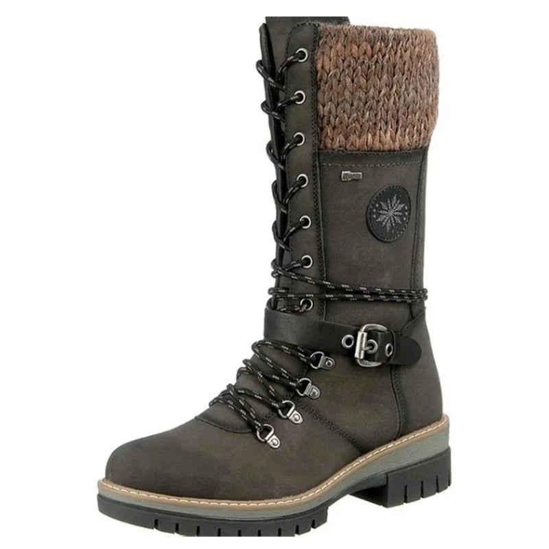 Winter New Boots Women Padded Warm Boots Women Plus Velvet Snow Boots