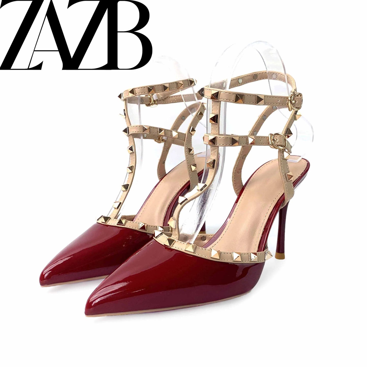 Custom Designer Shoes Sandals for Women and Ladies High Heels Luxury slippers Pointed Head Femmes Summer Fashion Suede