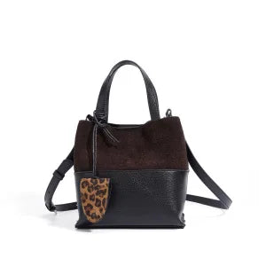 2025 New High Quality Design Lady Sheep Leather Vintage Elegant Suede Genuine Leather Handbags for Women