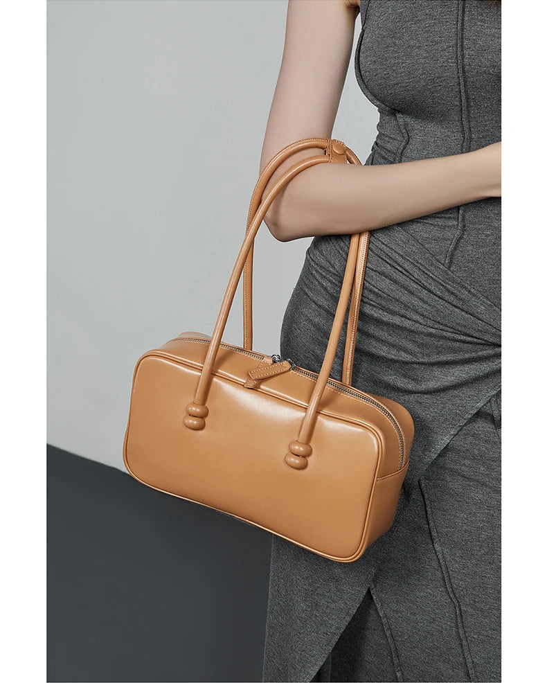 2026 High Quality Top Grade Branded Women's Western Purse and Handbags Genuine Real Leather Women Fashion Long Shoulder Bags