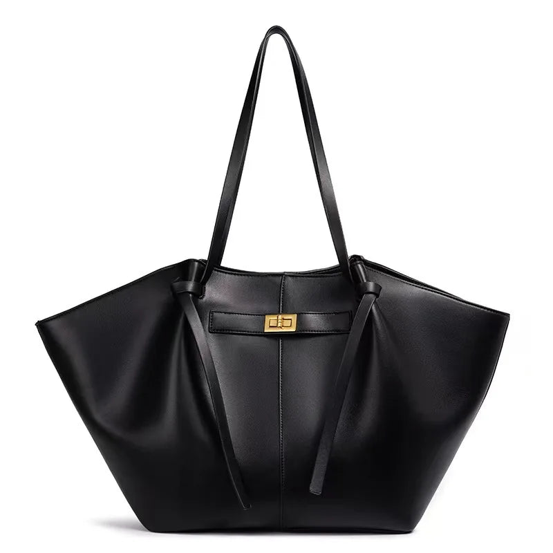 2025 Trendy Korean-style Oversized Tote Bag for Women - Chic Crossbody Work Bag, Simple & Casual Everyday Carry