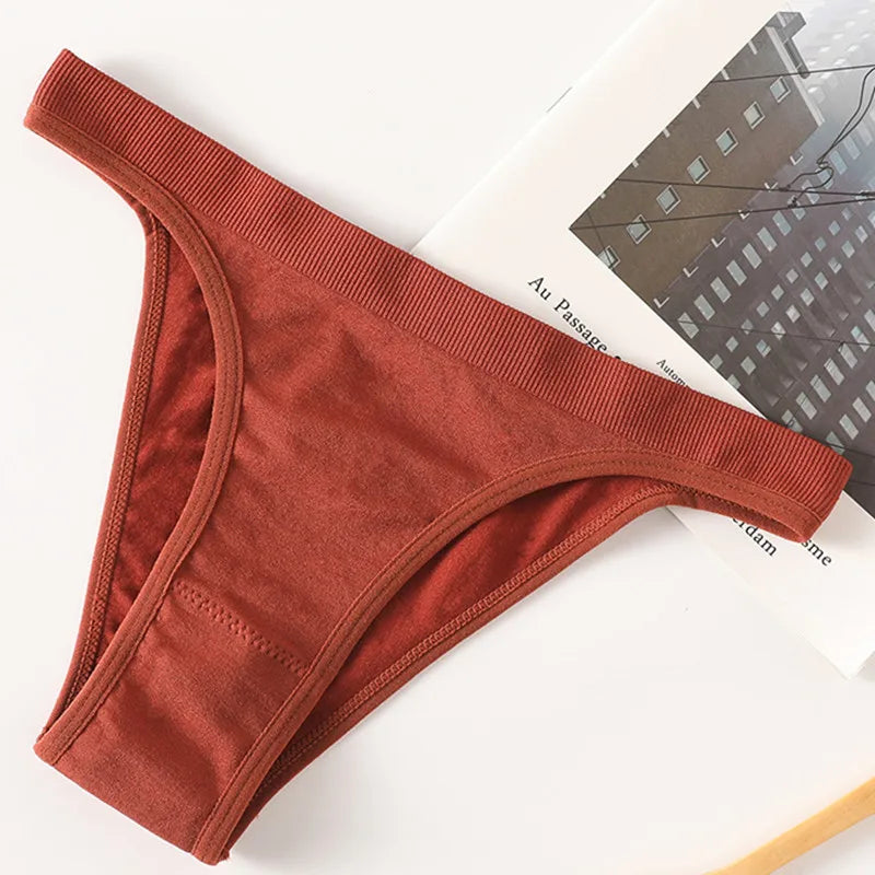 1PC/2PCS Women's Thongs Seamless Underwear Brazilian Panties Sexy G-String Female Bottoms Sexy Lingerie High Cut Leg Pantys M-L