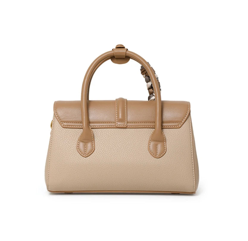 Oversized Luxury Cowhide Handbags for Women Designer Genuine Leather First Layer Zipper Closure with Polyester Lining