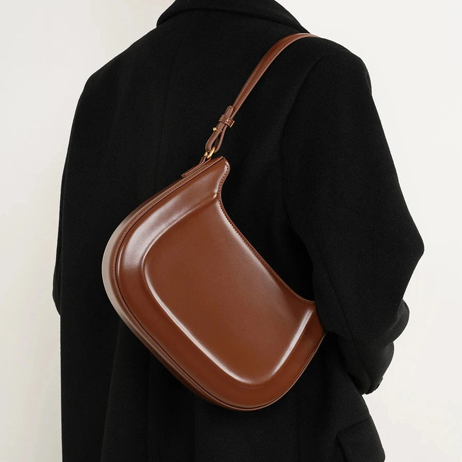 Custom Vintage Leather Custom Women Women's Underarm Shoulder Crossbody Bags Cross Body Designer Brands Ladies Handbags