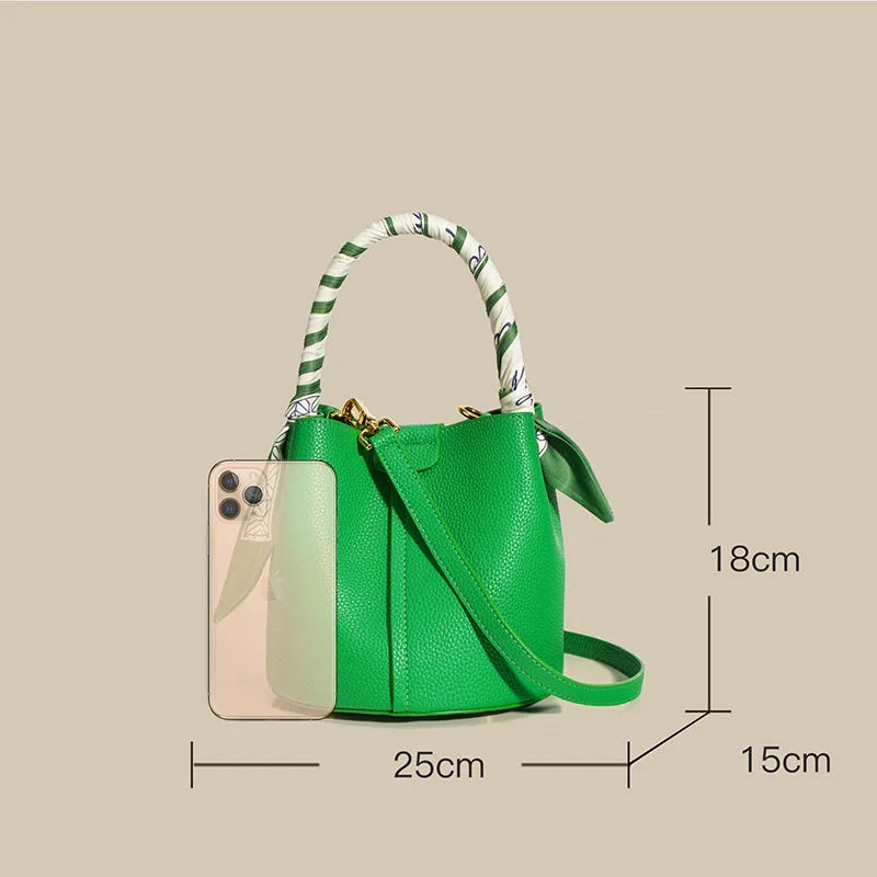 Women's Genuine Leather Large Designer Handbag Ladies Shoulder Bags for Shopping Handbags