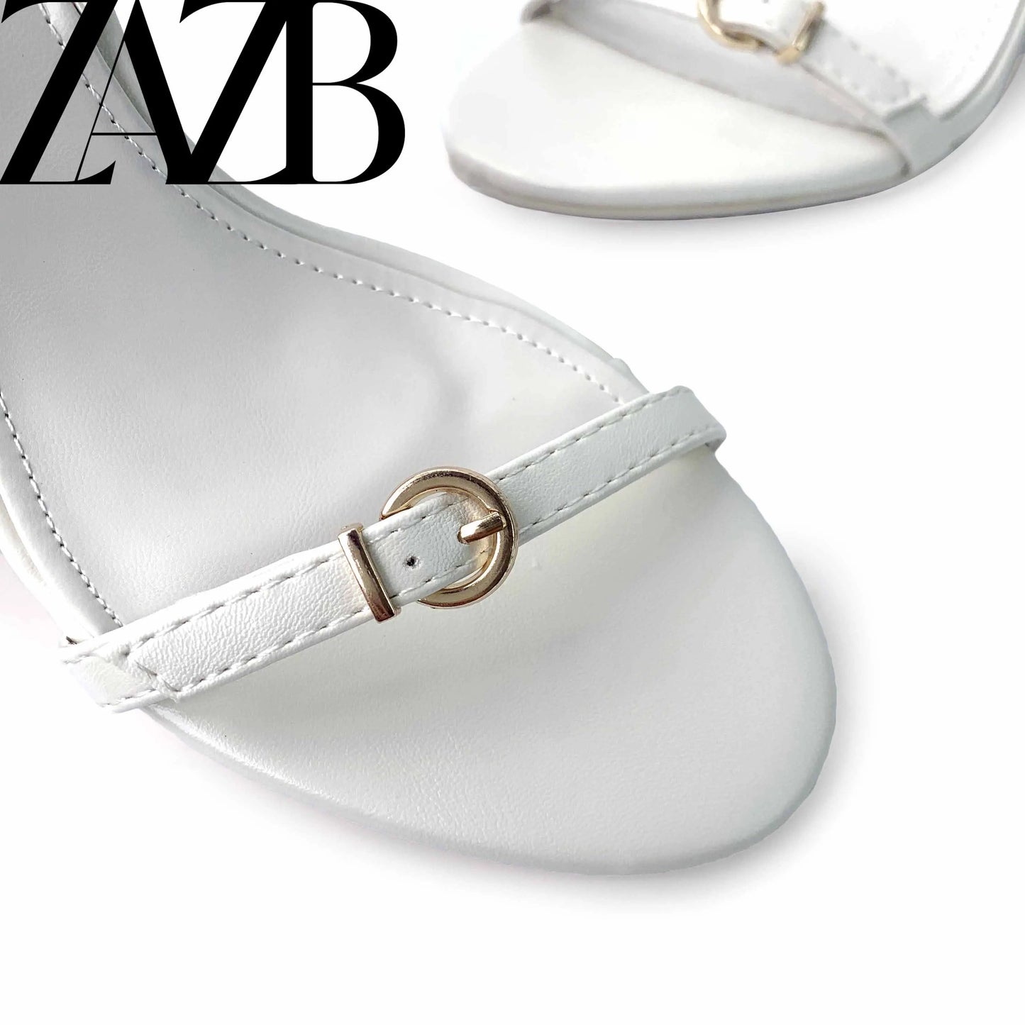 Custom Golden Chain High Heels for Women Ladies Shoes and Sandals Chaussures Pour Femmes slippers Wedding for Bride