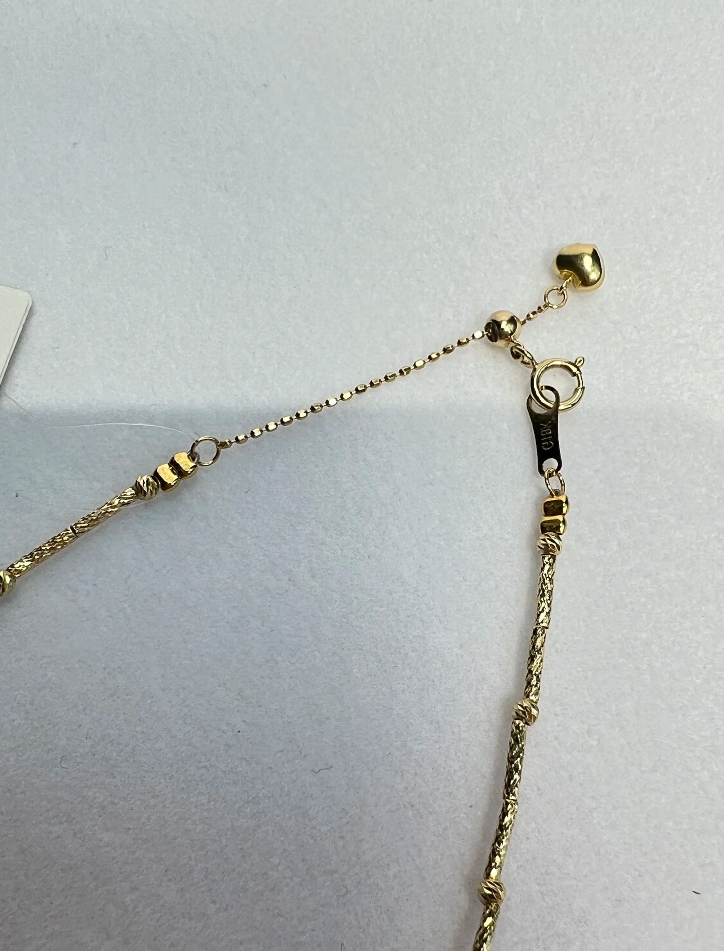 18k Pure Gold Choker Gradient Akoya Seawater Pearl Necklace Princess Golden for Women Custom Pearl Necklace