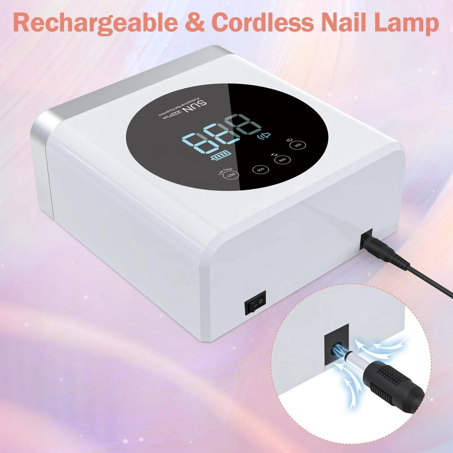 2025 High Quality Sunnail X22 Max 72W Upgrade Power Led Mini Uv Nail Lamp Used for Fast Dryer Machine