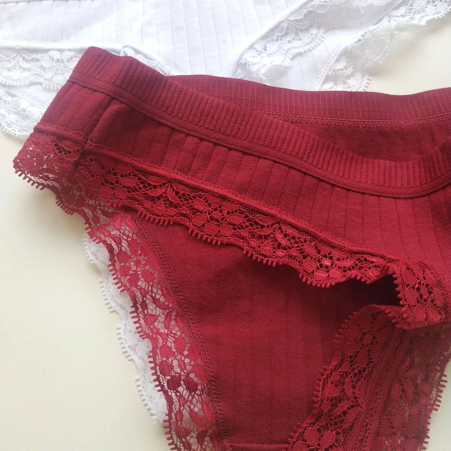 1Pc Cotton Panties Women G-string Female Underpants Lace Pantys Sexy Lingerie M-XL Panties Soft Seamless Underwear Intimates