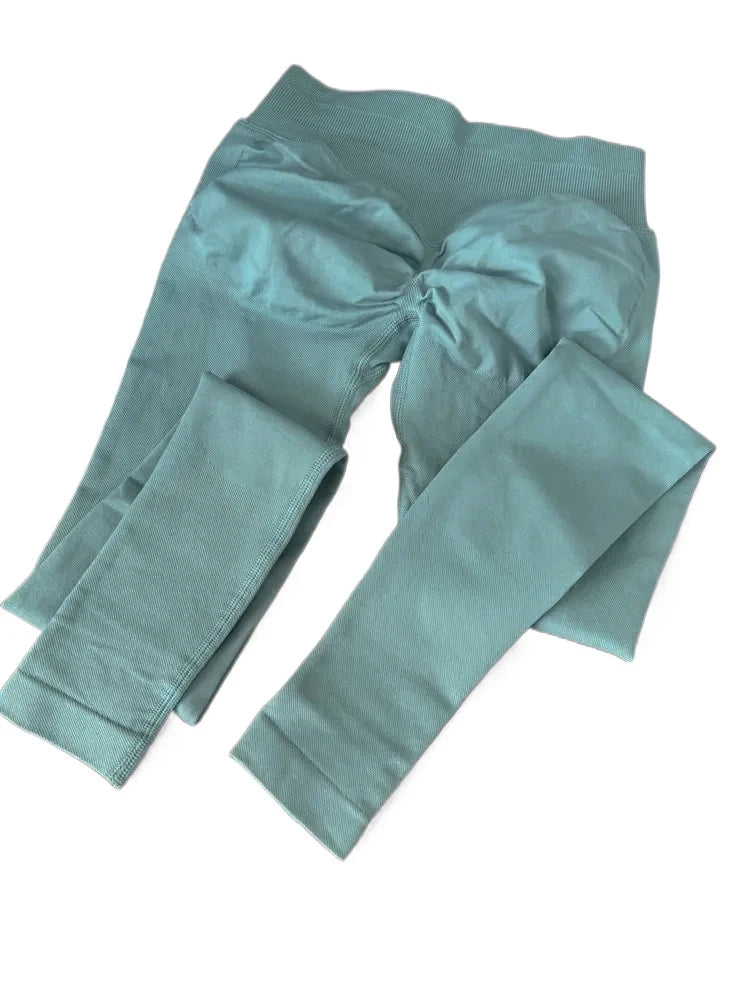 Gym Leggings Women Clothes Scrunch Butt Seamless Leggings High Waist Yoga Pants Workout Gym Leggings Fitness Booty Sports Tights