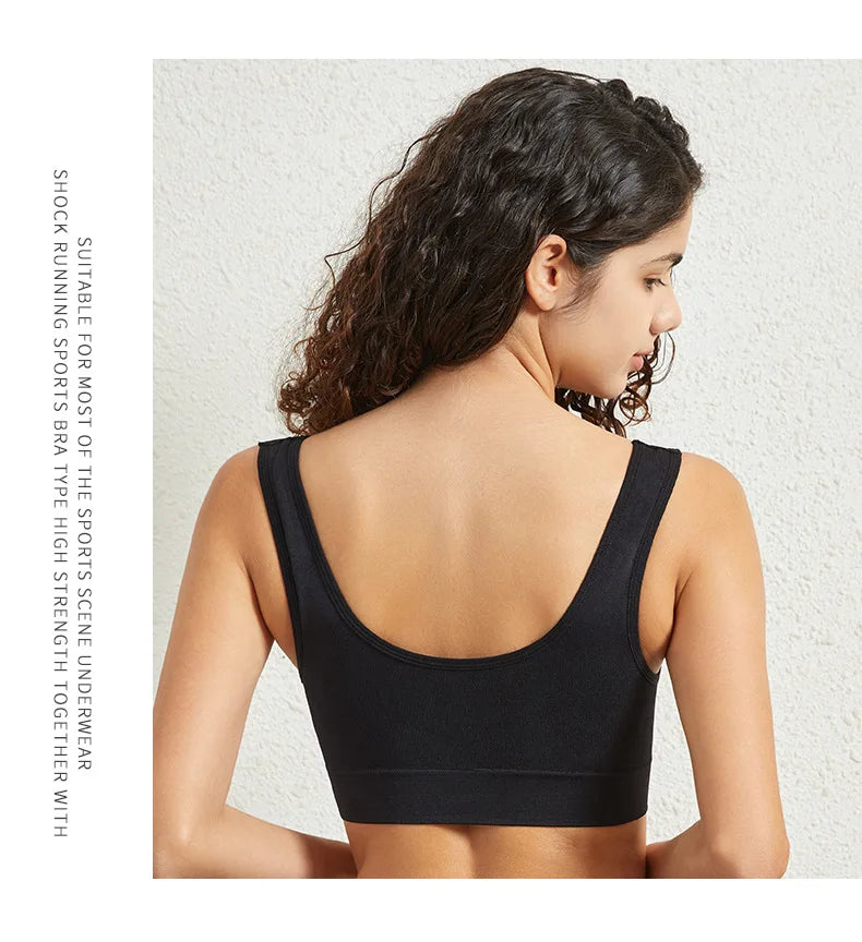 Women Push-Up Bra Seamless Bras Non-wire Sports Bra without Pads Breathable Brassiere Female Crop Top Sexy Lingerie S-5XL