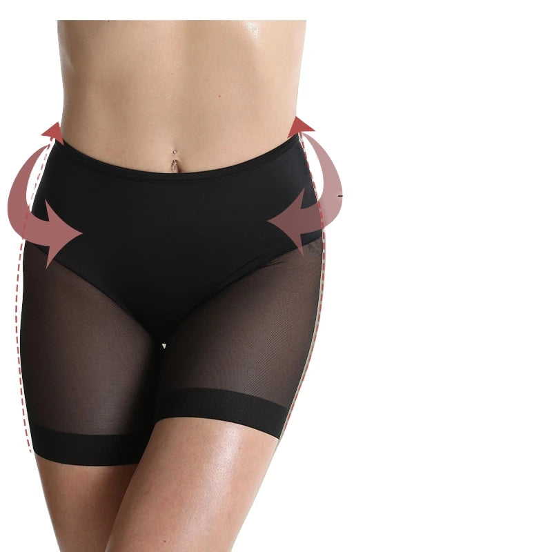 Anti Chafing Thigh Safety Shorts Pants Women Shorts Under Skirt Sexy Underwear Belly Slimming Shaperwear Pants S-3XL
