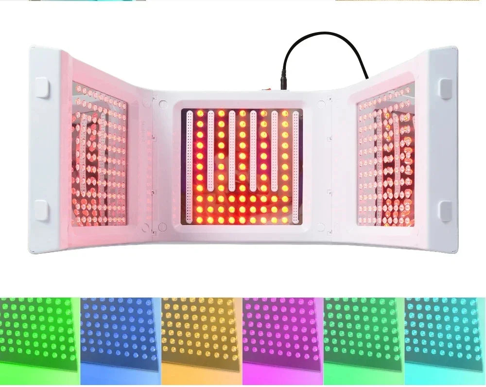 7 Color LED Photon Machine Threapy Face&Body Mask Machine Salon Home Use Rejuvenation Acne SPA Home Use Skin Care anti-wrinkle
