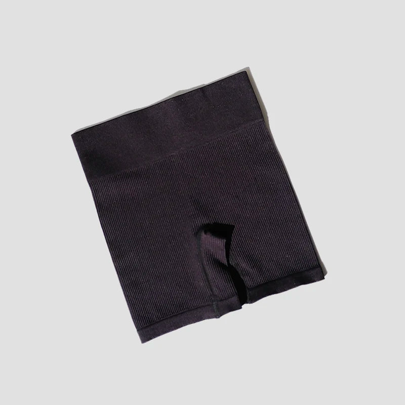High Waist Yoga Sport Shorts Slim Fit Hip Push Up Women Plain Soft Nylon Fitness Running Shorts Tummy Control Workout Gym Shorts